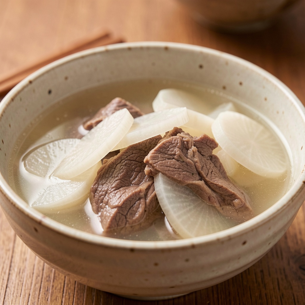 🥩 소고기무국 (Beef Radish Soup) 🍜